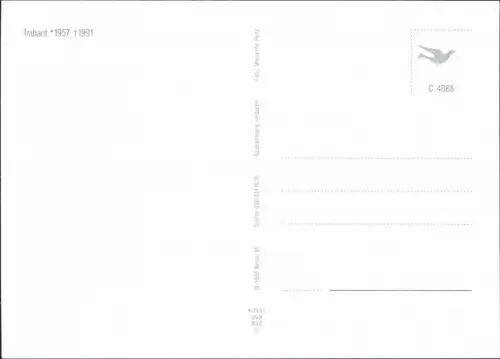 Ansichtskarte  Trabant - Legende auf Rädern 2000