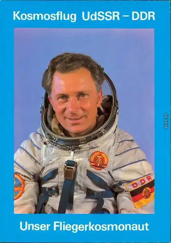  Sigmund Jähn - erster Fliegerkosmonaut der DDR, Kosmosflug UdSSR-DDR 1978