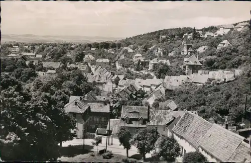 Ansichtskarte Bad Frankenhausen Blick auf den Ort 1959