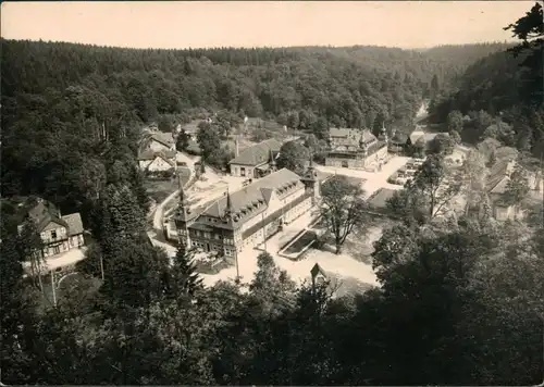 Ansichtskarte Alexisbad-Harzgerode Blick auf den Ort 1959