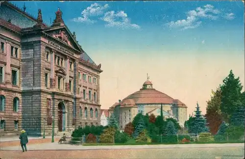 Innere Neustadt-Dresden Zirkus Sarrasani - Finanzministerium 1917 