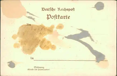 Oberlößnitz-Radebeul Künstlerkarte Meierei Lössnitzgrund - Litho 1908