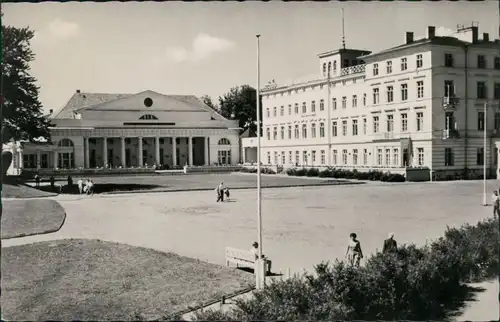 Ansichtskarte Heiligendamm-Bad Doberan Kurhaus u. Haus Mecklenburg 1961