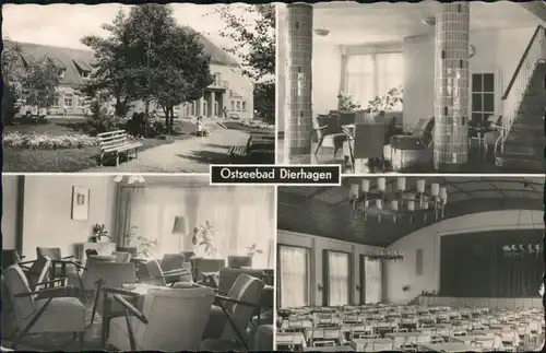 Ansichtskarte Dierhagen FDGB-Haus Ernst-Moritz-Arndt 1965