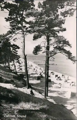 Ansichtskarte Lubmin Strand 1957
