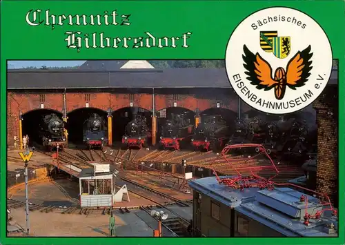 Ansichtskarte Chemnitz Lokparade 1991