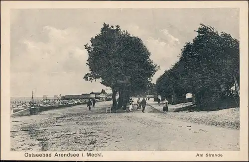 Arendsee (Mecklenburg-Vorpommern )-Kühlungsborn Promenade - Alllee 1926 