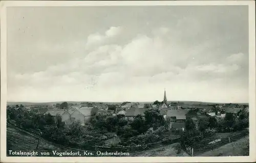 Ansichtskarte Vogelsdorf Blick auf den Ort 1935
