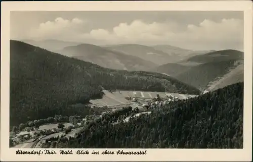 Ansichtskarte Sitzendorf Oberes Schwarzatal 1956
