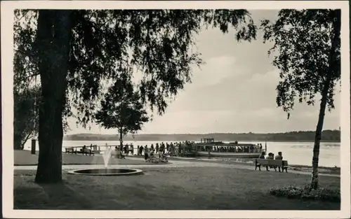 Altenhof-Werbellinsee-Schorfheide Promenade, Bootsanlegestelle 1955