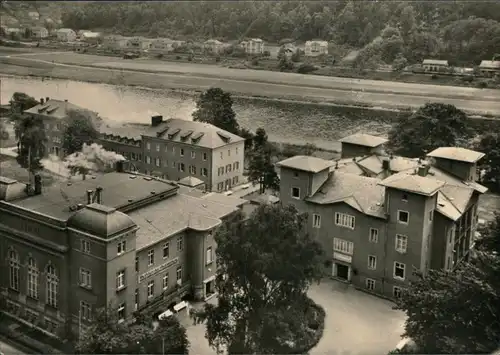 Ansichtskarte Bad Schandau Erholungsheim Antonin Zapotocky 1968