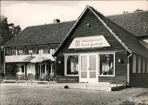 Ansichtskarte Dolgenbrodt-Heidesee FDGB-Erholungsheim "E. Gentsch" 1971