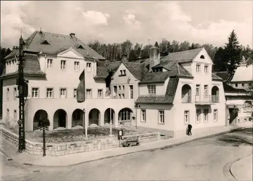 Ansichtskarte Hartha Kurhaus 1972