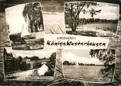 Königs Wusterhausen Teupitz, Klein Körbis, Märkisch Buchholz, Prieros 1968