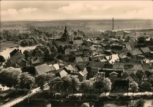 Ansichtskarte Havelberg Blick auf die Stadt 1962