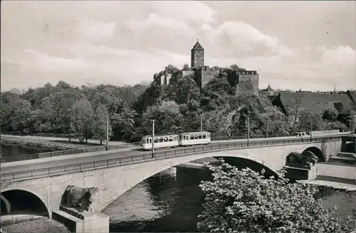 Ansichtskarte Giebichenstein-Halle (Saale) Burg Giebichenstein 1960