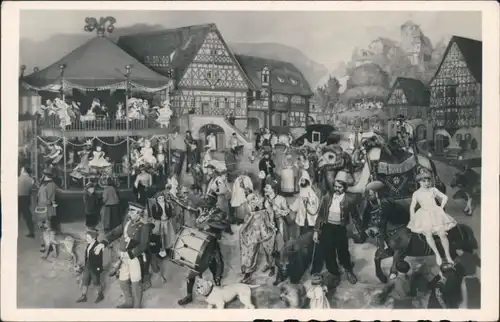 Sonneberg Deutsches Spielzeugmuseum - Weltausstellung "Thüringer Kirmes" 1955