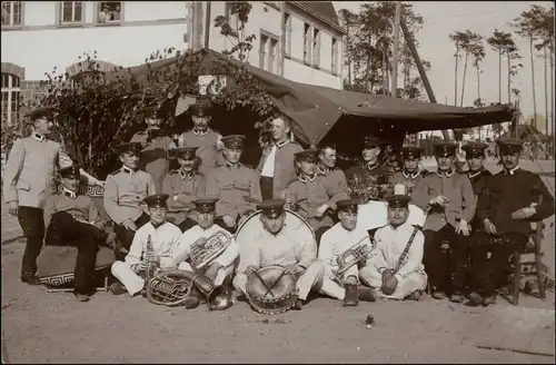 Karlsruhe Militärorchester - Kaserne, Privatfoto 1909 Privatfoto 