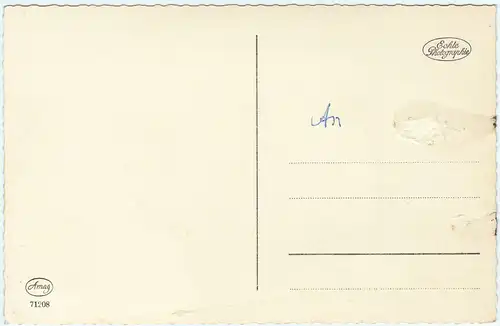 Sprüche Briefmarkensprache Ansichtskarte MAnn Und Frau 1959