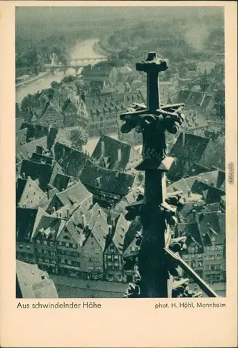 Ansichtskarte Mannheim Panorama-Ansichten 1935