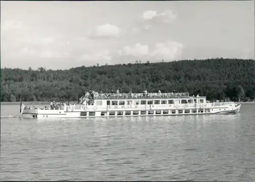 Ansichtskarte  Fahrgastschiff MS Cecilienhof 1972