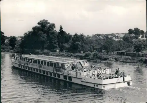 Ansichtskarte Potsdam Fahrgastschiff MS "Sanssouci" 1968