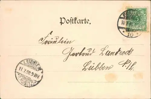 Ansichtskarte  Künstlerkarte - Luise Königin von Preussen 1898 