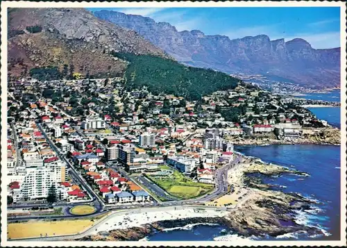 Postcard Kapstadt Kaapstad Bantry Bay, Hotels, overlooking 1980