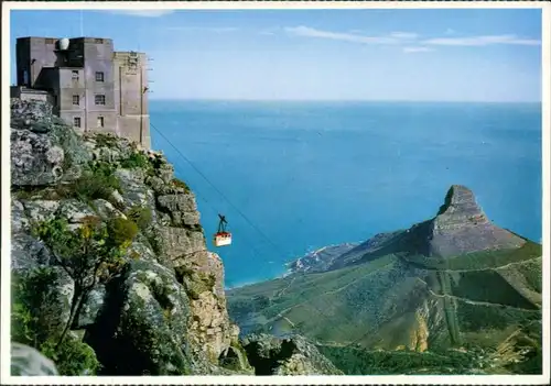 Postcard Kapstadt Kaapstad Seilbahn Table Mountain 1994