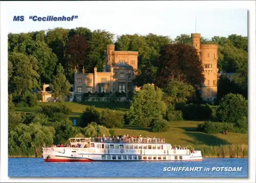 Babelsberg-Potsdam Weiße Flotte Potsdam MS "Cecilienhof" Babelsberg 1999