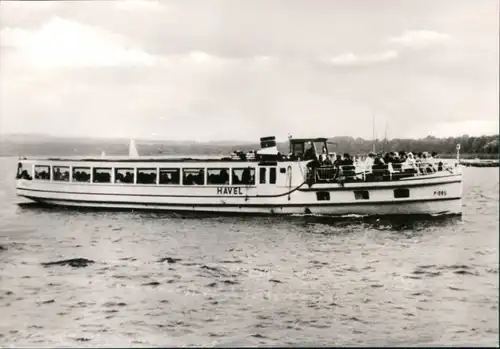 Ansichtskarte Berlin Berlin Fahrgastschiff MS "Havel" 1987