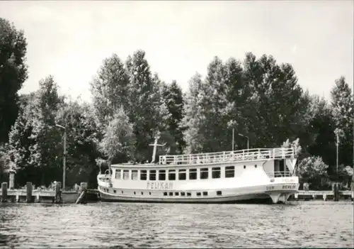 Ansichtskarte Berlin Berlin Fahrgastschiff MS "Pelikan" 1987