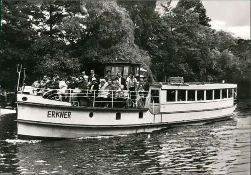 Ansichtskarte Berlin Berlin Fahrgastschiff MS "Erkner" 1987