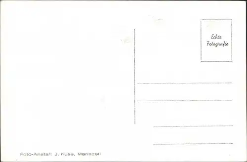 Ansichtskarte Mariazell Partie an der Bürgeralpe - Hochschwabenaussicht 1931 