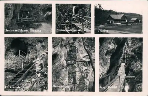 Ansichtskarte Muggendorf-Wiesenttal Mehrbild: Umland, Jagasitz 1954 