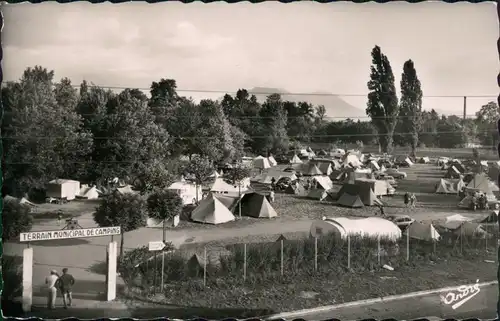 CPA Grenoble Graswalde Campingplatz 1965 