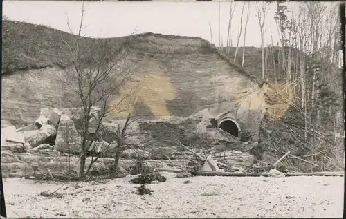 Ansichtskarte Burghausen Steinbruch - Unglück 1929 