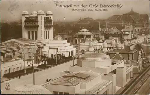 CPA Paris Exposition des arts Decoratifs - Esplanades ARTDECO 1925 