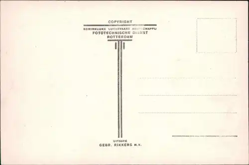 Postkaart Amsterdam Amsterdam Luftbild Konzertgebäude 1935 