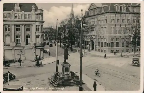 Postkaart Den Haag / 's-Gravenhage Den Haag Plaats en Kneuterdijk 1932 