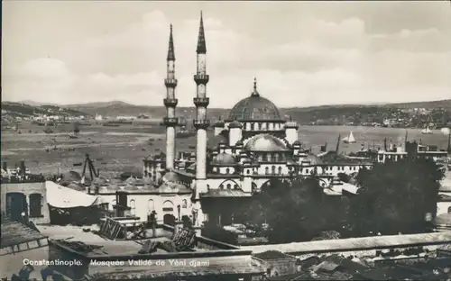 Istanbul Konstantinopel | Constantinople Moschee Valide de Yeni djami 1922 