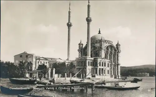 Istanbul Konstantinopel | Constantinople Moschee Valide a Ortakevy 1922 