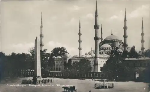 Istanbul Konstantinopel | Constantinople Moschee Ahmed et Hippodrom 1922