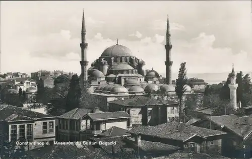 Istanbul Konstantinopel | Constantinople Dächer zur Moschee Hagia Sophia 1922