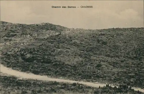 CPA Craonne La Grande Guerre - Umland WKI - Weg 1916 