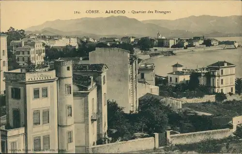 CPA Ajaccio Stadtpartie 1913