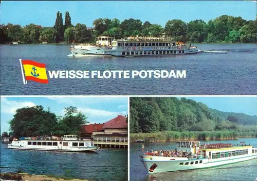 Potsdam Salonschiff - Sanssouci - Nedlitz - Fährhaus Caputh g1984