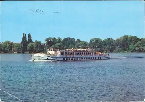 Ansichtskarte Potsdam Weiße Flotte Potsdam - Salonschiff Sanssouci g1982