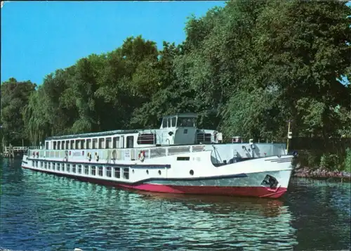 Potsdam Weiße Flotte Potsdam Ansichtskarte  Dampfer g1973