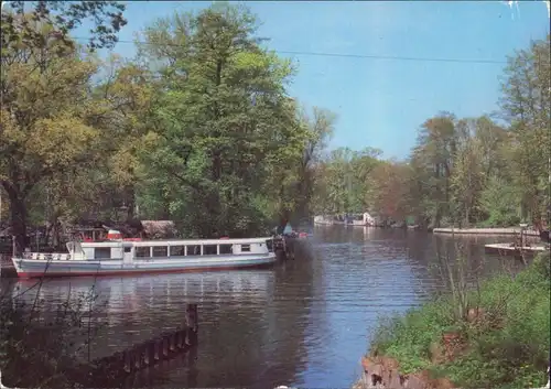 Königs Wusterhausen Ortsteil: Neue Mühle - an der Dahme, Fährschiff g1983